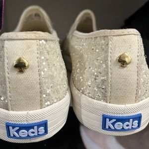 Sequin keds size 7 worn once for a wedding